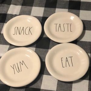 Rae Dunn Dessert / Snack Plates